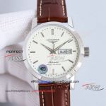 Replica Longines Swiss Mechanical Men's Watch - Brown Strap 